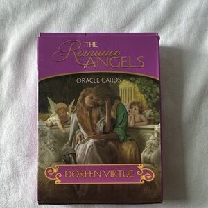 The Romance Angels Oracle Cards by Doreen Virtue - Purple Box